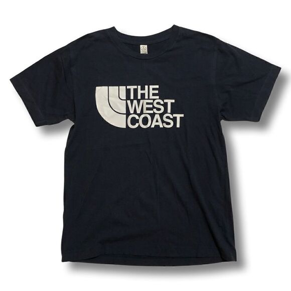 The West Coast Black Tee Shirt (M) - Picture 1 of 1